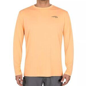 Reel Life Men's Sun Defender Long Sleeve UV Tee UPF 50 - M